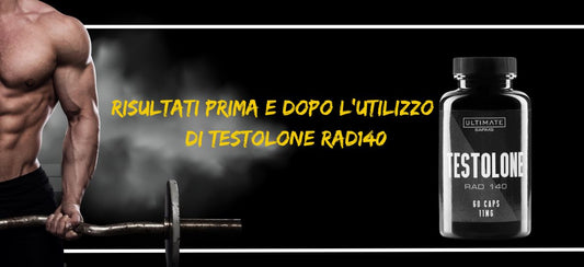 Scopri i risultati impressionanti prima e dopo l'utilizzo di Testolone RAD140! Un potente prodotto SARM può aumentare la massa muscolare.