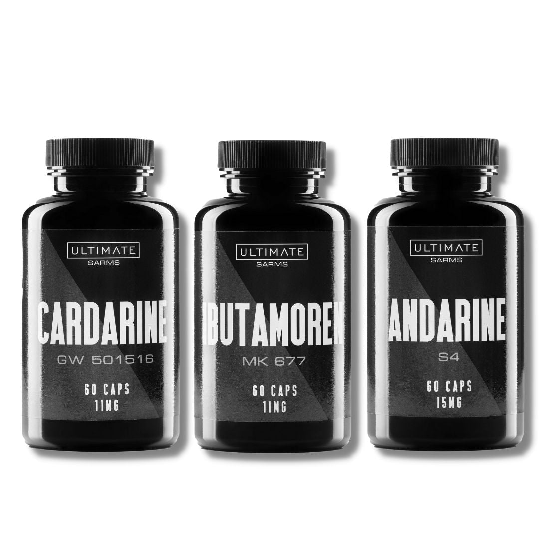 SARMs Stack Cardarine GW-501516, Ibutamoren mk-677, Andarine S4 per la perdita di peso