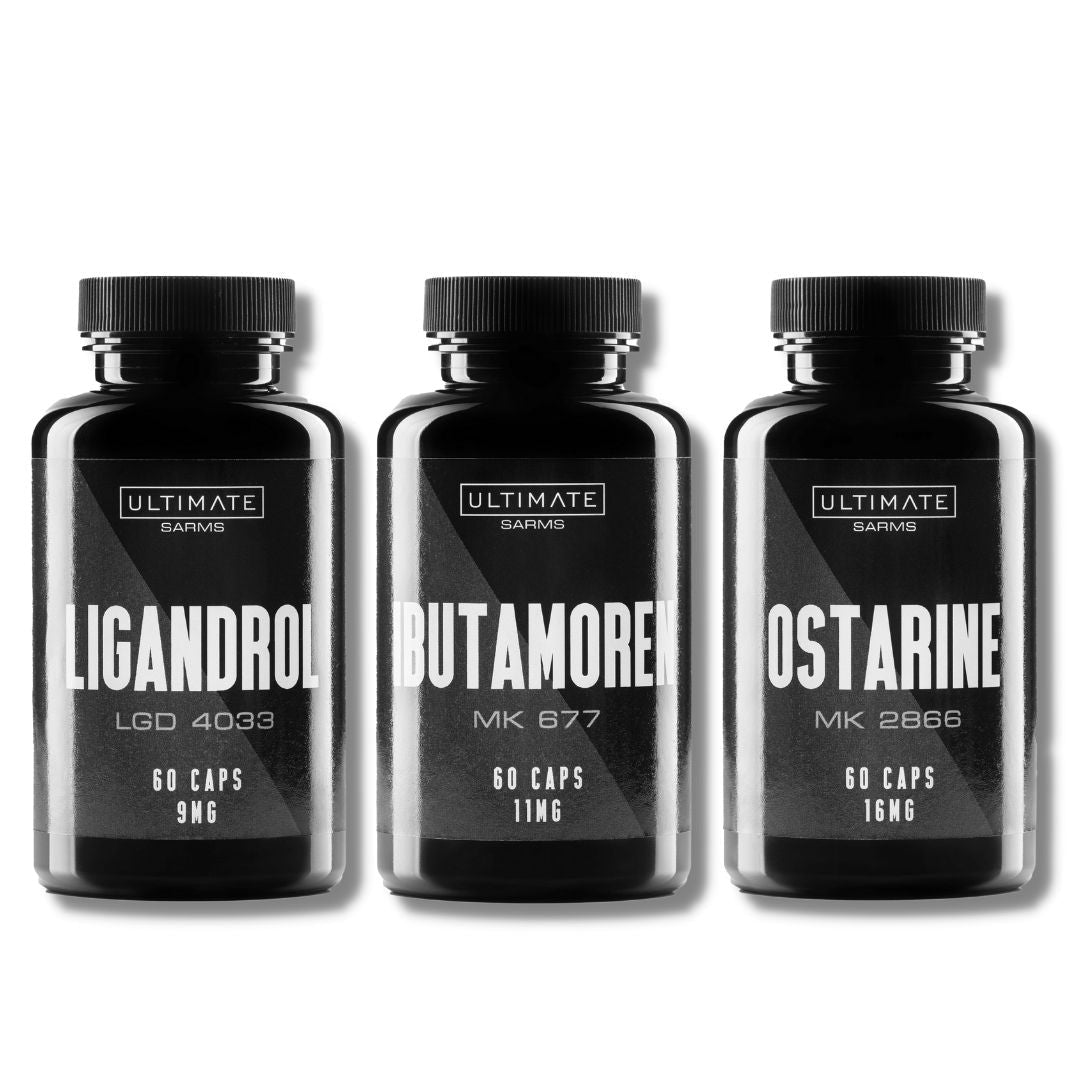 Ligandrol LGD-4033, Ibutamoren mk-677, Ostarine mk-2866 per la massa muscolare