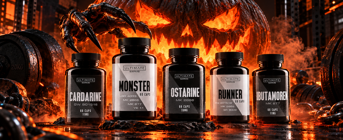 Halloween Supplement Gym Display ultimate