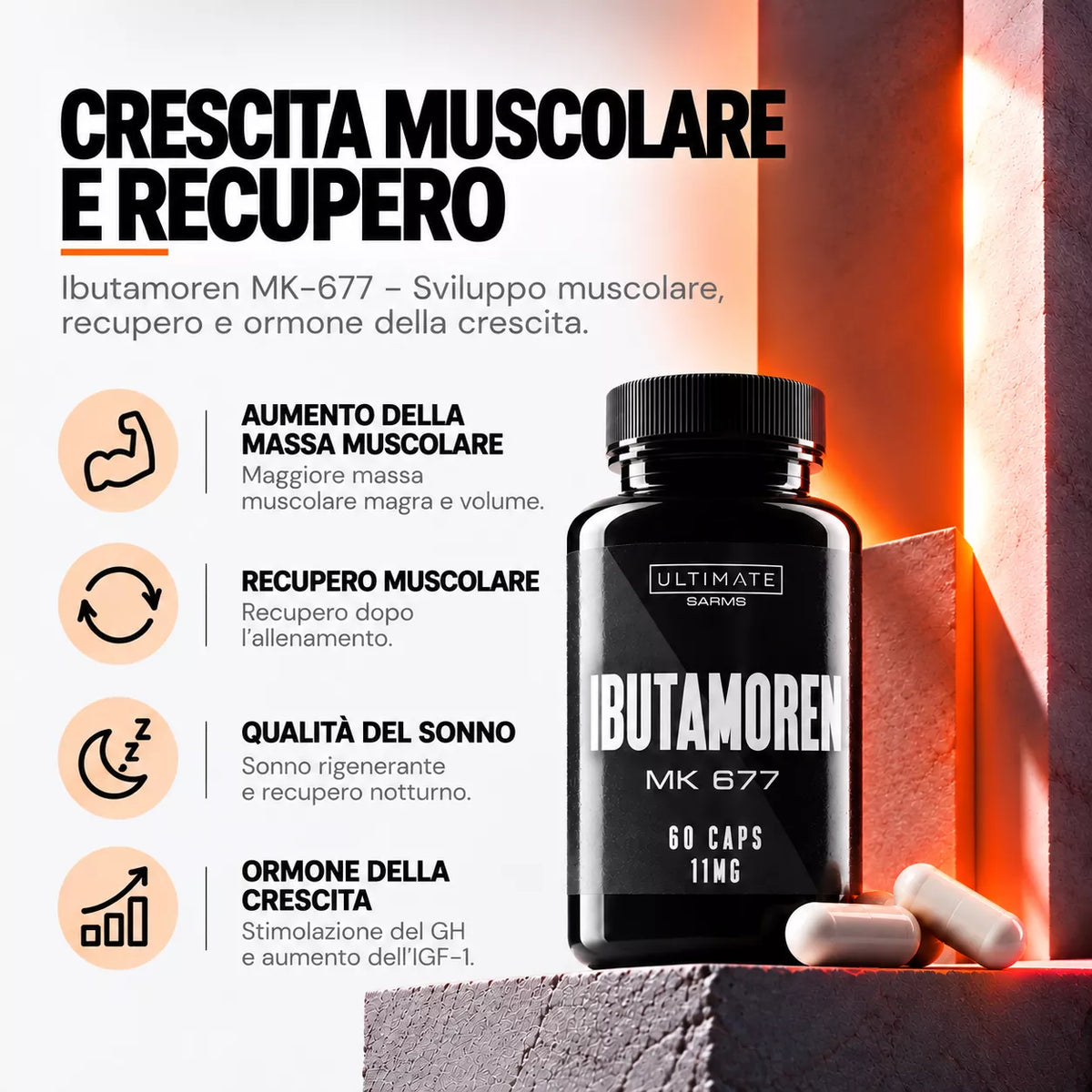 crescita muscolare e recupero