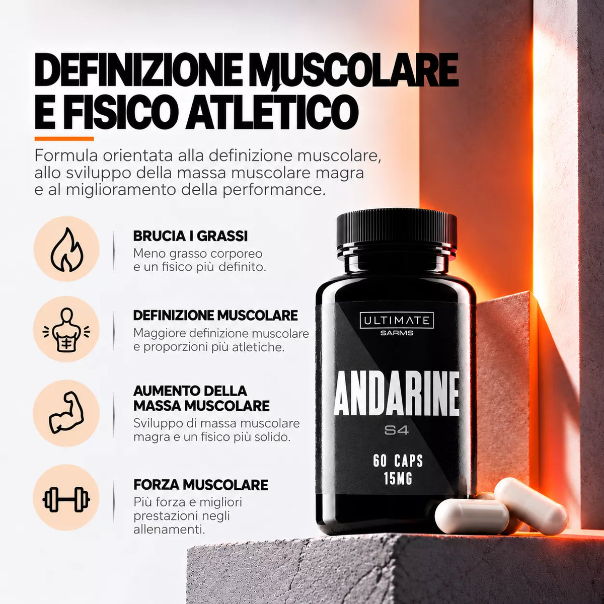 definizione muscolare e fisico atletico