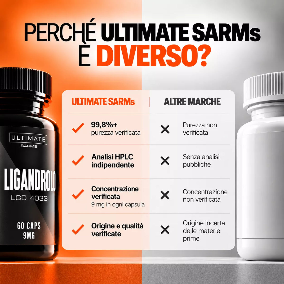 ultimate sarms comparison infographic 